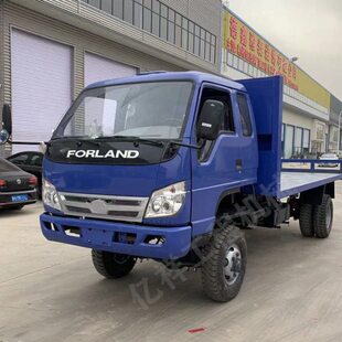 拉木头用平板四不像农用车 四驱四不像翻斗平板车 自卸运输车厂家