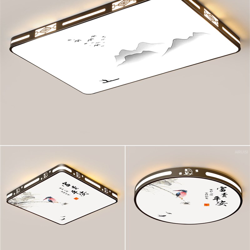 大厅吸顶灯饰客厅大灯主卧室吊灯具大全现代K简约大气中山2025新