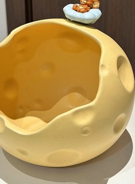 【新家的a100个快递】奶酪钥匙收纳玄关摆件入户桌面可爱家居好物