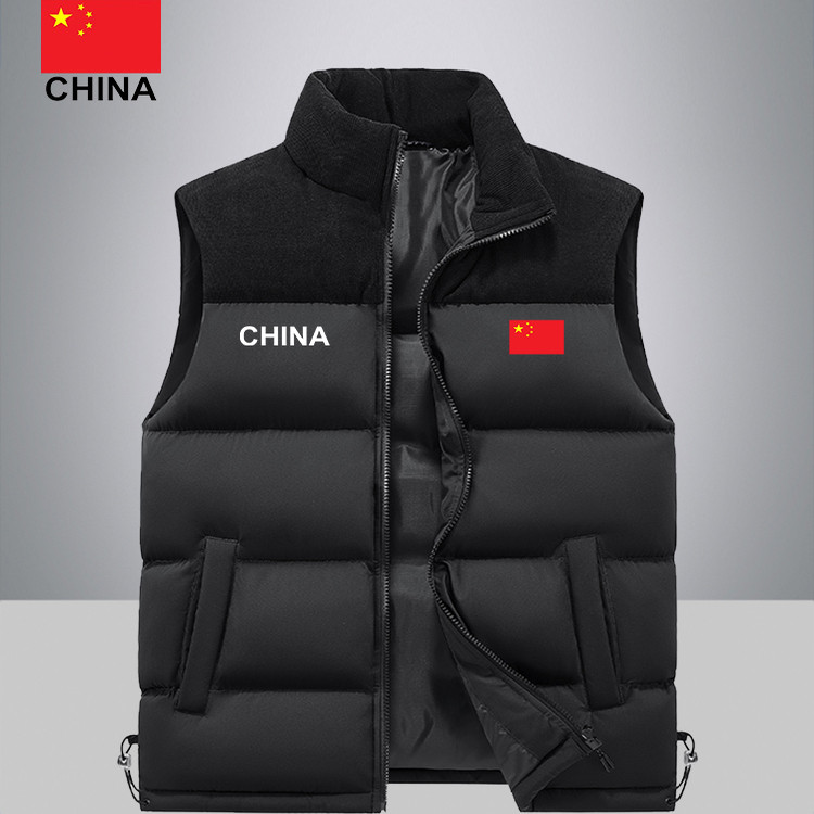 国家队户外双拼工装爆款宽松男士羽绒马甲加厚保暖运动休闲外套,男装,羽绒马甲,淘宝优惠券,粉丝福利购,淘宝优惠卷