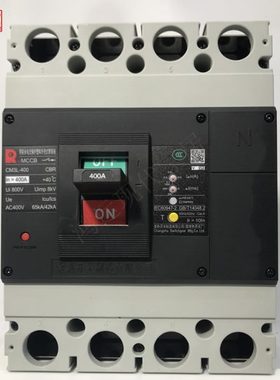 常熟开关CM3L-400系列带漏电塑壳断路器三级四级225A250A315~400A