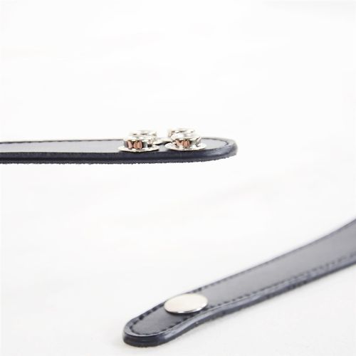 48/60/96贝司/黑色牛v皮/120贝斯手风琴风箱扣带手风琴搭扣零件