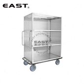 拆装 EAST东方厨具 式 三层不锈钢布草车