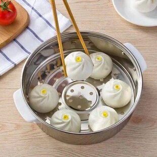 蒸笼不锈钢学生锅蒸屉加厚加高家用电热锅篦子电煮锅配件盖子电线