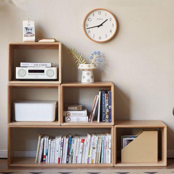 简约实木格子柜自由组合书柜书架 客厅隔断置物柜矮柜落地储物柜,住宅家具,组合书柜,淘宝优惠券,粉丝福利购,淘宝优惠卷