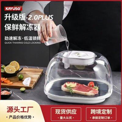 厨房家用恒温解冻神器解冻肉牛排解冻导热板急速解冻盘食物解冻器,厨房/烹饪用具,导热盘/解冻盘,淘宝优惠券,粉丝福利购,淘宝优惠卷