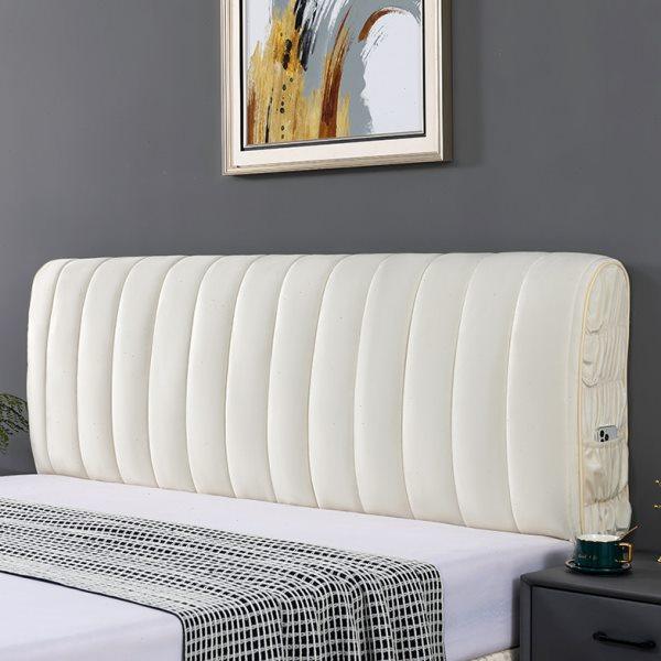 床头套罩加海绵加厚床头套床头靠背罩高端大气弹力全包软包床头套,居家布艺,床头罩,淘宝优惠券,粉丝福利购,淘宝优惠卷