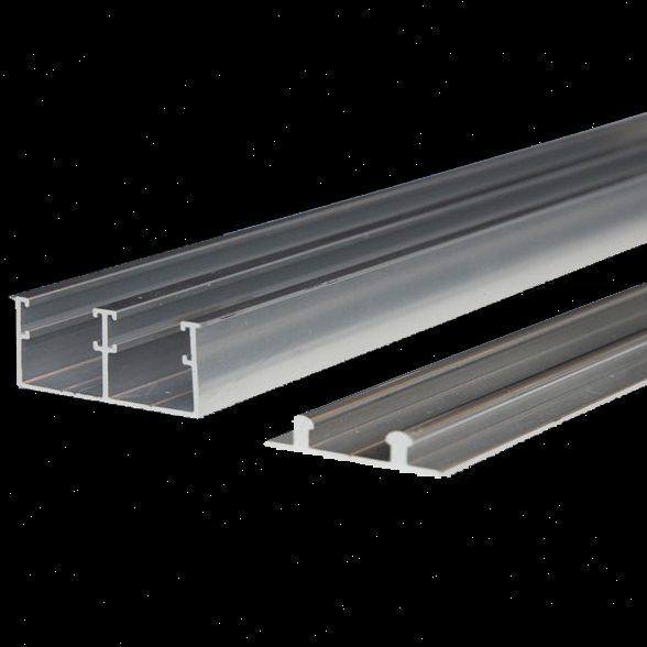 厂家直供玻璃门展柜橱柜滑轨滑道 兴达8厘地轮玻璃门上下轨1.2米,基础建材,吊滑,淘宝优惠券,粉丝福利购,淘宝优惠卷