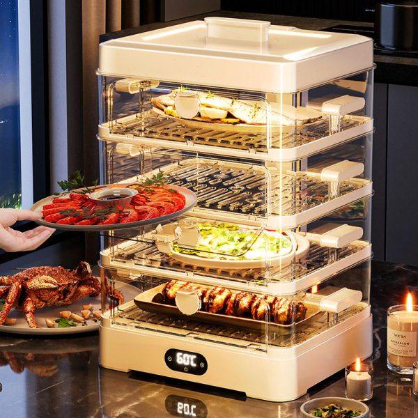 冬天保温饭菜神器加热菜罩多层家用盖热菜饭罩智能恒温餐桌罩温饭,收纳整理,餐桌罩,淘宝优惠券,粉丝福利购,淘宝优惠卷