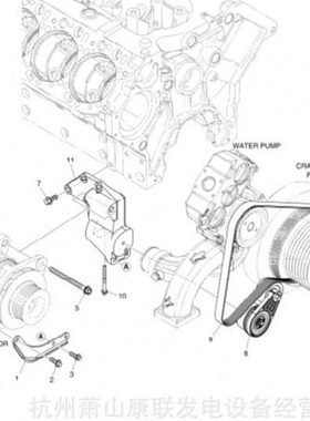120106-00412法兰螺栓DP222CC斗山