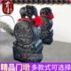 石雕门墩抱鼓石一对家用门口摆件石狮子大象麒麟仿古青石石鼓石墩