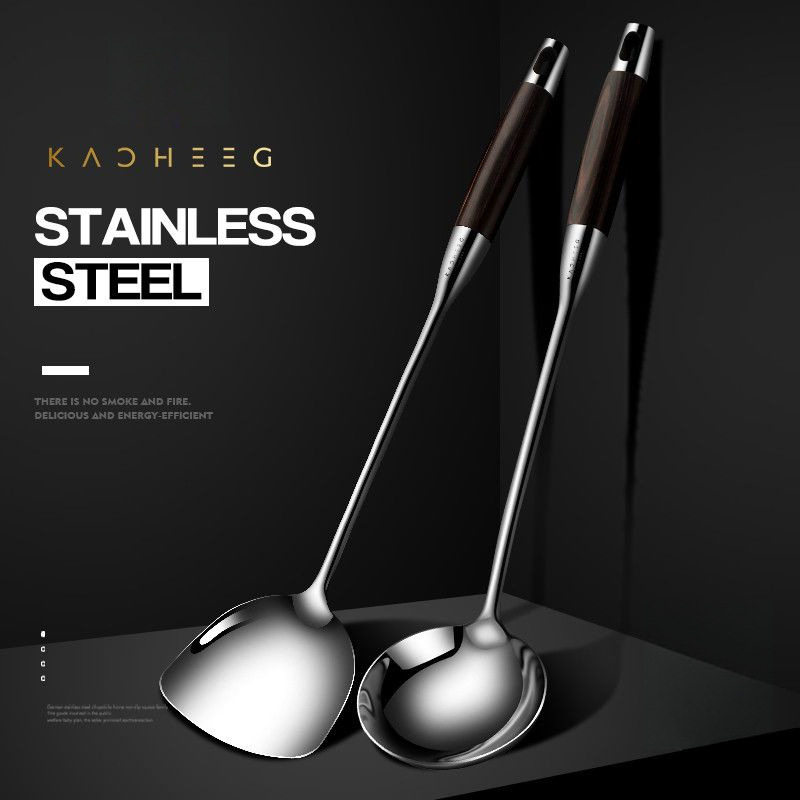 【下单立减50】加厚德国进口厨房家用厨具勺子锅铲加长不锈钢_JK,厨房/烹饪用具,锅铲,淘宝优惠券,粉丝福利购,淘宝优惠卷