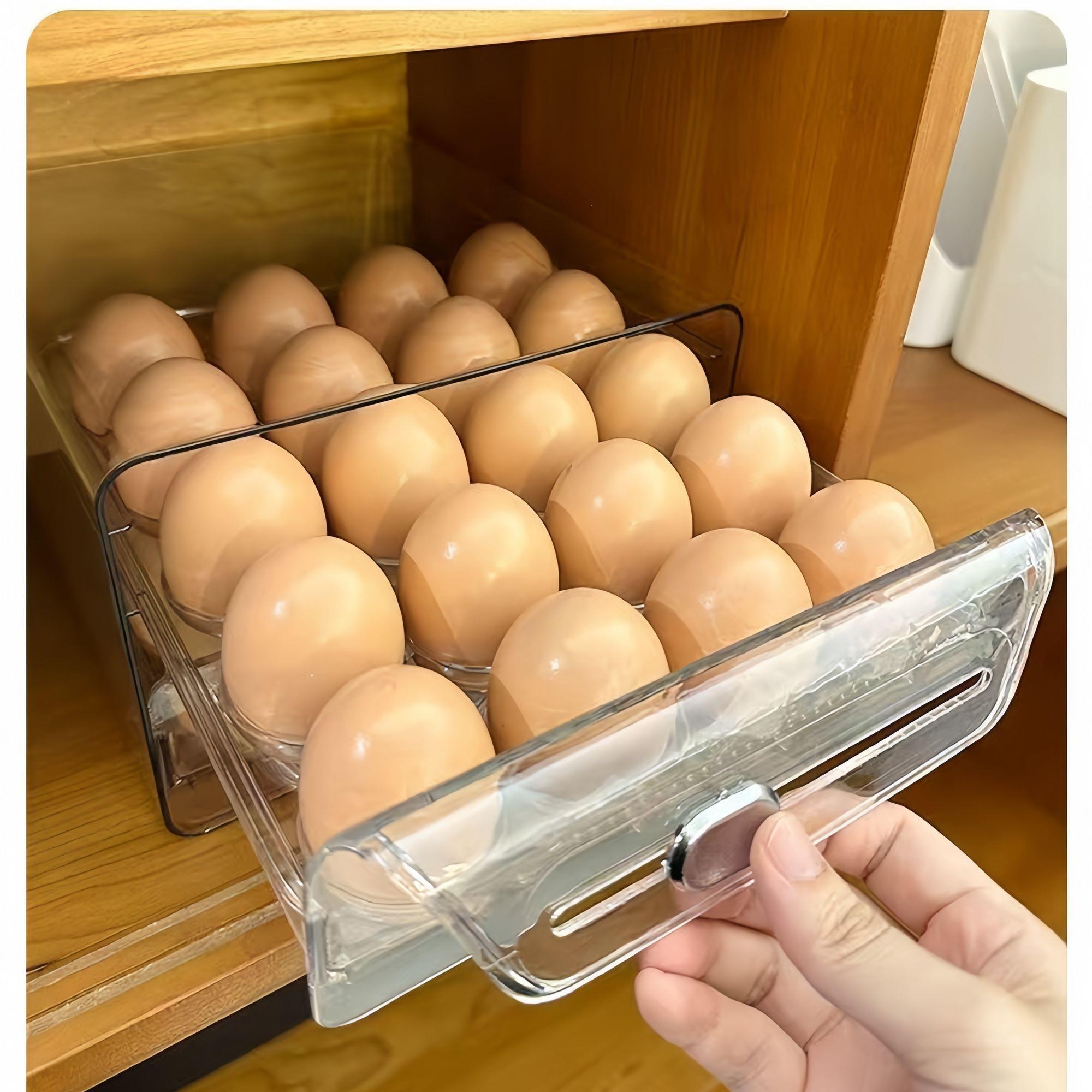 日本鸡蛋收纳盒冰箱用保