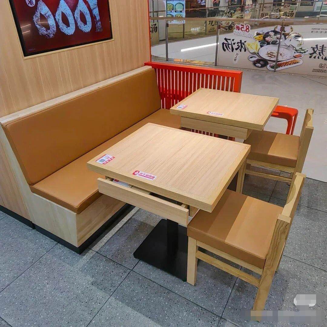 定制商用餐饮桌椅面馆小
