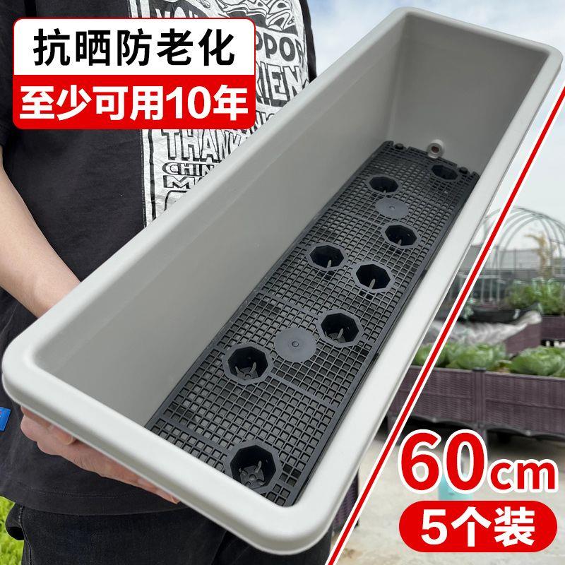 加厚60cm种菜盆长方形阳