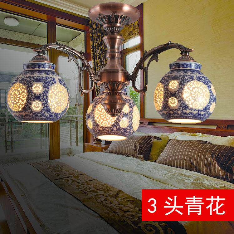 中式青花瓷景德镇陶瓷客