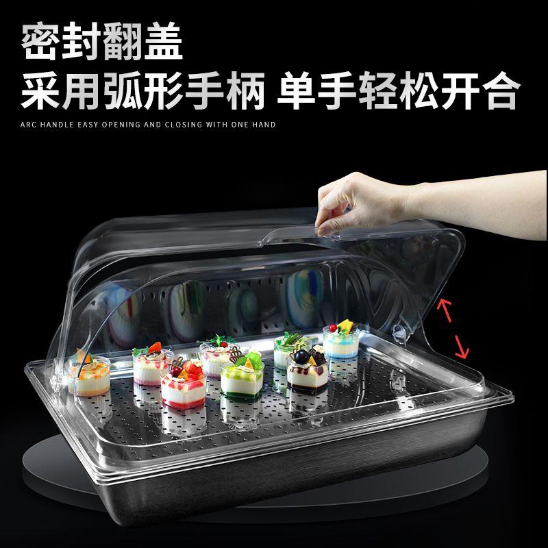 翻盖式餐盘6040长方形自