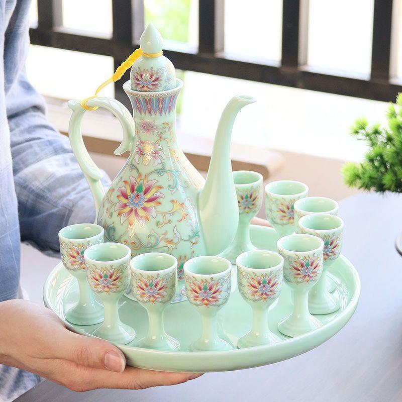 古代酒具套装白酒仿壶酒