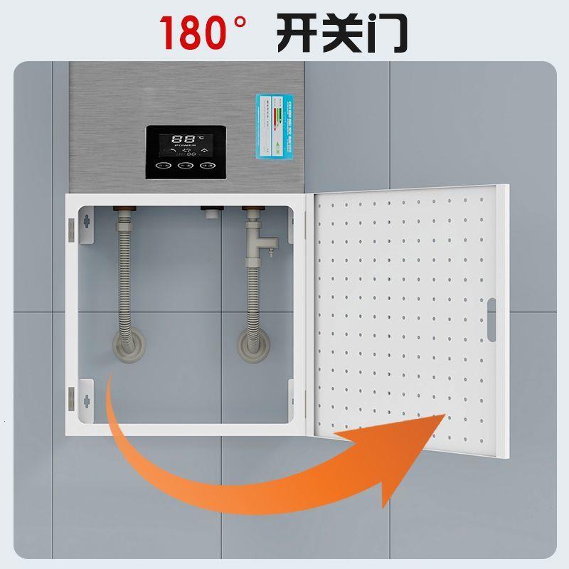 燃气热水器遮挡罩开门厨
