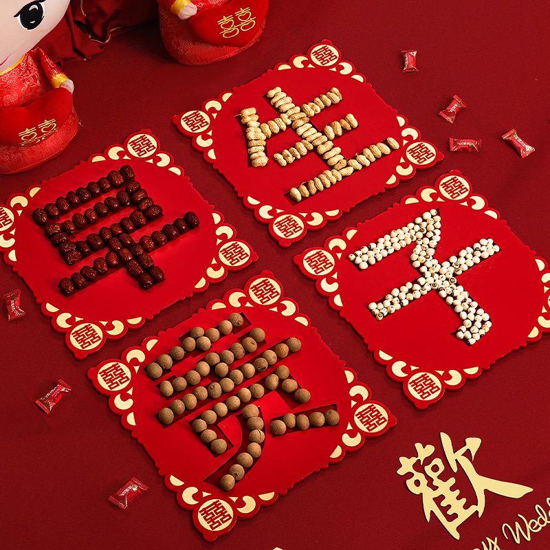早生贵子摆件模具干果男