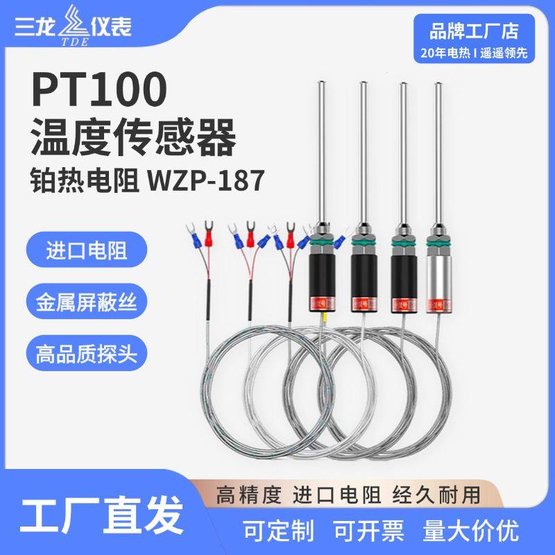 PT100温度传感器K型E型耐
