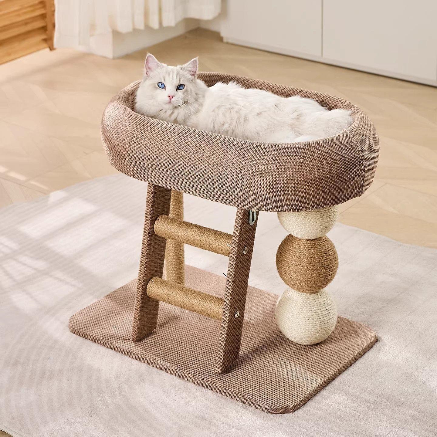 猫爬架猫窝一体剑麻小型