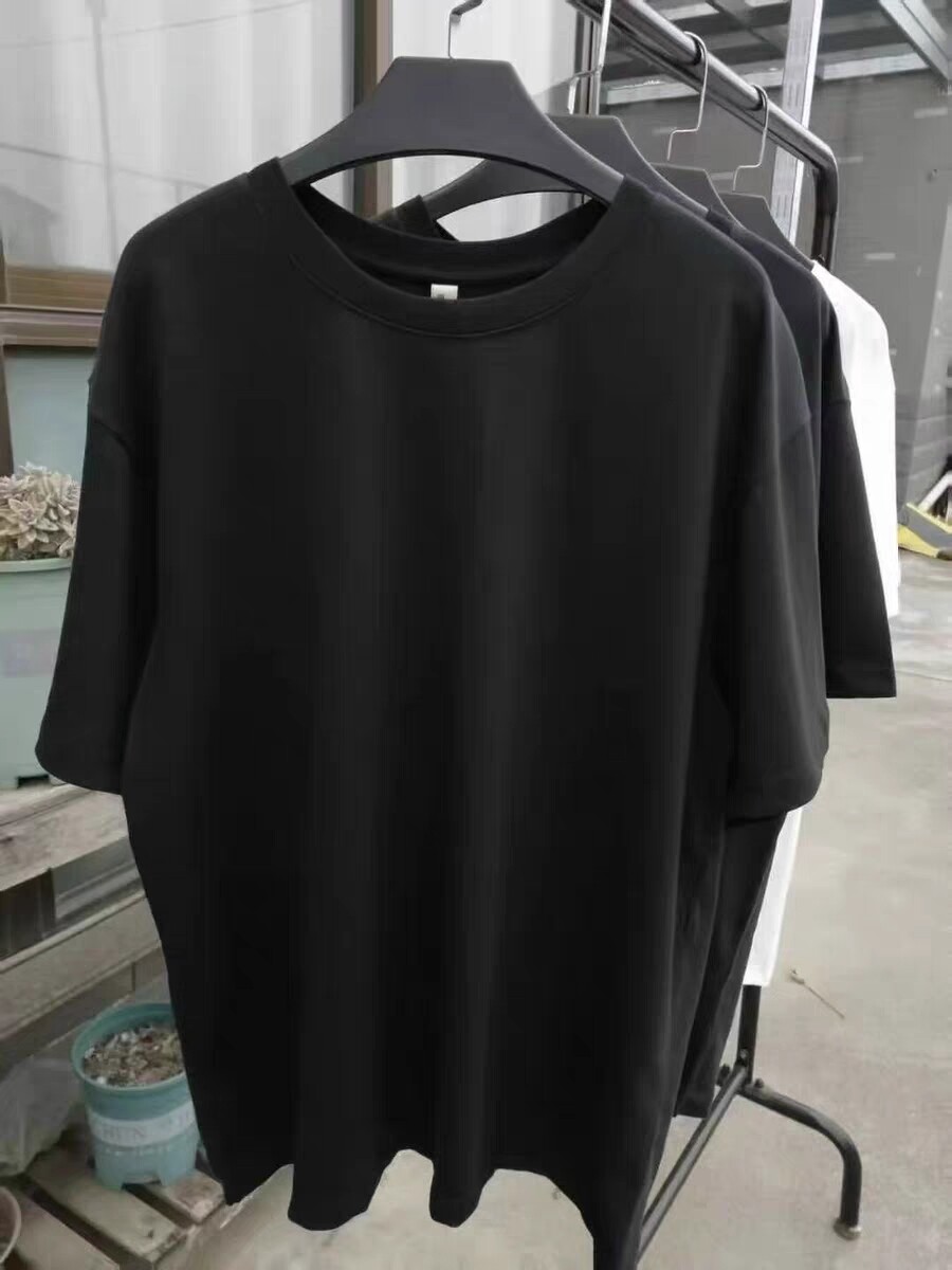 9687棉圆领T恤男女同款