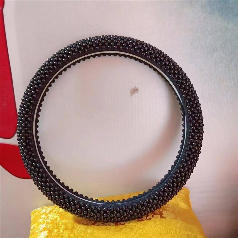 套崖柏木花梨木阴沉木血木菩提手工编工艺.珠檀389657X10子方向盘