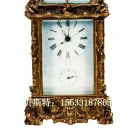 时尚欧式皮套钟表|古典仿古座钟|老式上弦静音闹钟|台钟挂钟|古钟