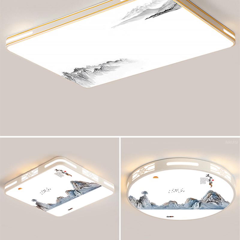 客厅大灯吸顶灯饰轻奢家用大厅主卧室吊F灯具现代简约大气2025新