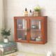 实木墙面客厅卫生间厨房卧室吊柜小柜子壁橱挂柜壁柜收纳盒置物架