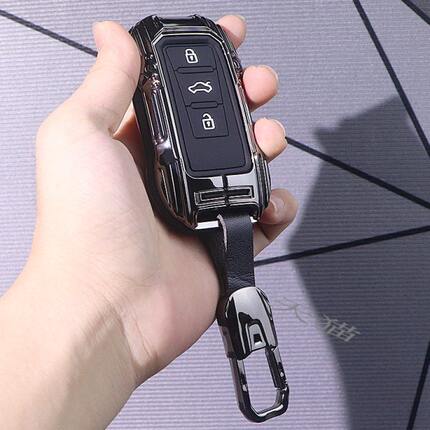 适用2023款东风风神奕炫汽车钥匙套全包风神AX7个性壳MAX金属扣GS