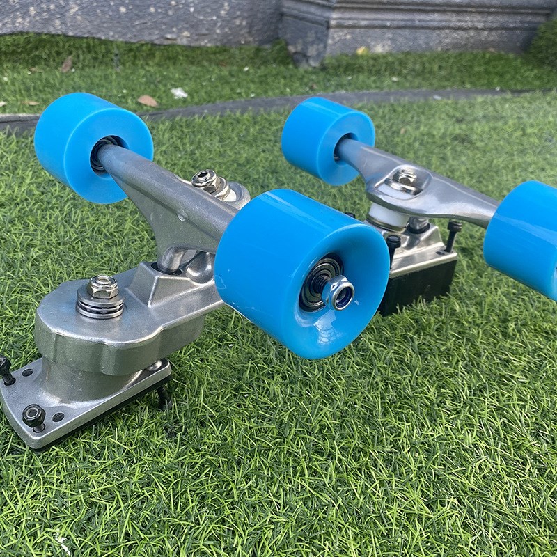 (S7陆冲支架/带轮子全套)桥架陆冲板前后桥 路冲板陆地冲浪板支架