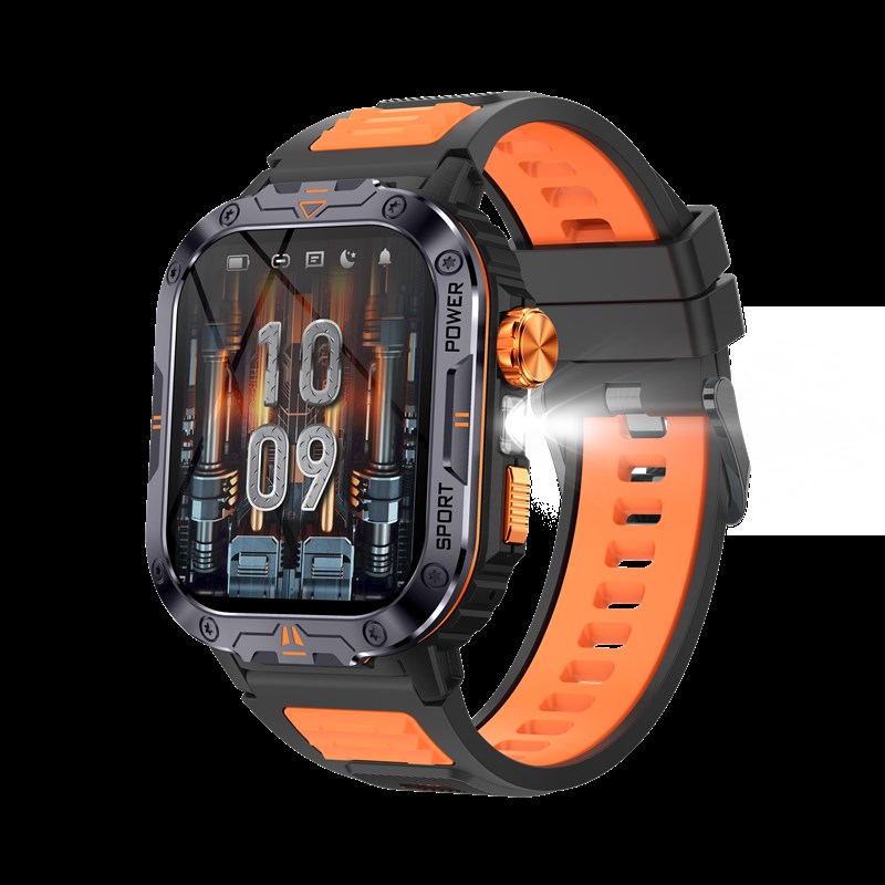 准舵户外三防登山多功能跑步骑行音乐运动心率智能电子手表防水