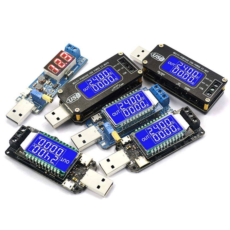 DC-DC USB升压电源稳降压模块板桌面电源模块5V转3.3V 9V 12V 24V