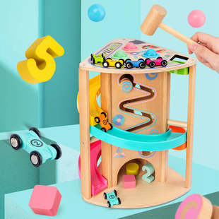 宝宝多功能惯性滑翔轨道车滑行小汽车儿童玩具车男孩1一3岁4岁