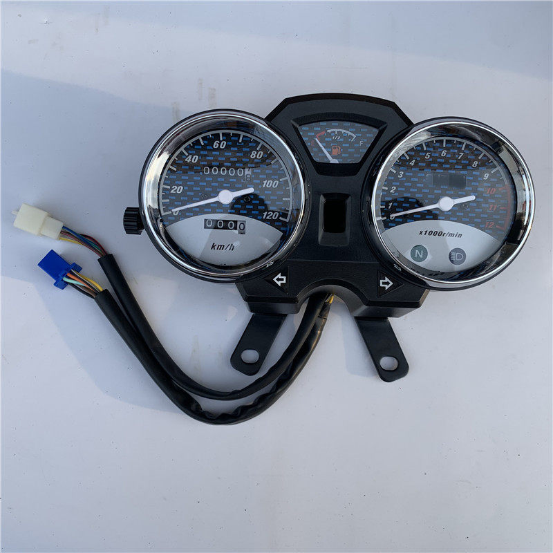 适用铃木太子国三仪表总成摩托车配件HJ125-8E/8M GN125-2F仪表壳