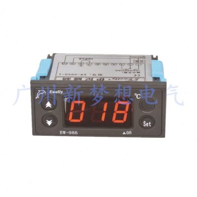 伊尼威利EW-986B高温加热0～400温度控制器电子数显温控仪温控表