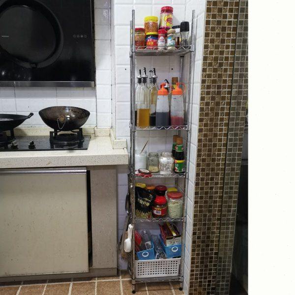 厨房收纳架宽20/25/30cm夹缝置物架小窄缝隙整理架锅架菜架子落艺,收纳整理,暖气片置物架,淘宝优惠券,粉丝福利购,淘宝优惠卷