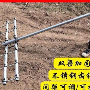 大蒜开沟器拉沟器农具家种菜种植播种机栽蒜机拉沟起垄众泽农具