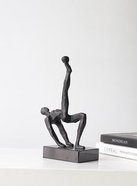 复古雕塑金属铁艺厅摆件BJ0223样板房意间客书抽房软装饰品象动物