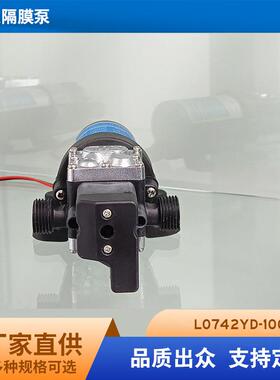 洗铁龙隔膜泵高压抽水泵家用小自吸VXU大功12V24V1型00W率抽水泵