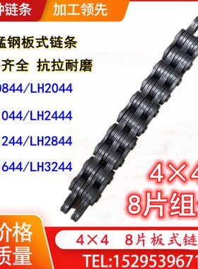 LH0844LH1044LH1244LH1644   8片板式提升叉车举升机重载工业链条