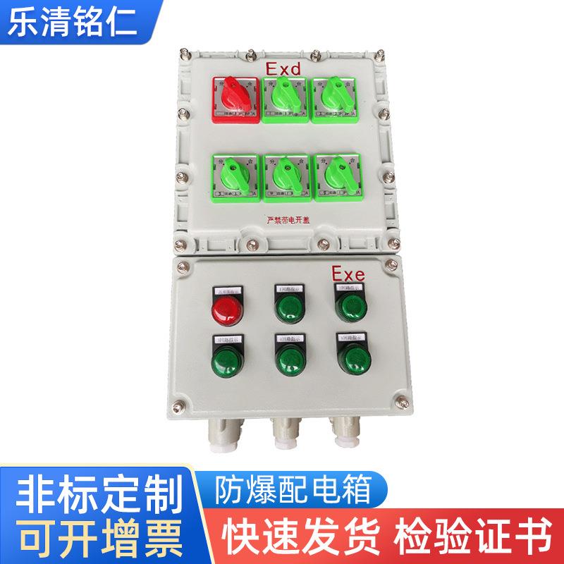 防爆配电箱动力照明电力控制箱铝合金挂式防爆配电柜成套检修箱
