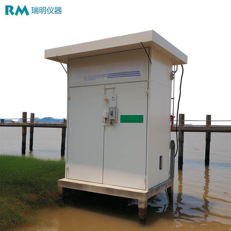 湖泊水质微型监测站溶解氧浊度电导率PH温度参湖泊水质在线检测