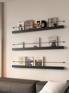 北欧金属铁艺一挂字壁墙厅墙上简约书报刊架客饰杂志装置物星伟展
