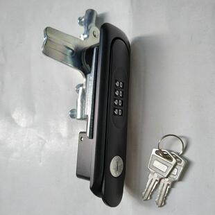 工业MS861-6柜字密码锁数控机制柜门锁锌合门金锁平面机柜锁机柜