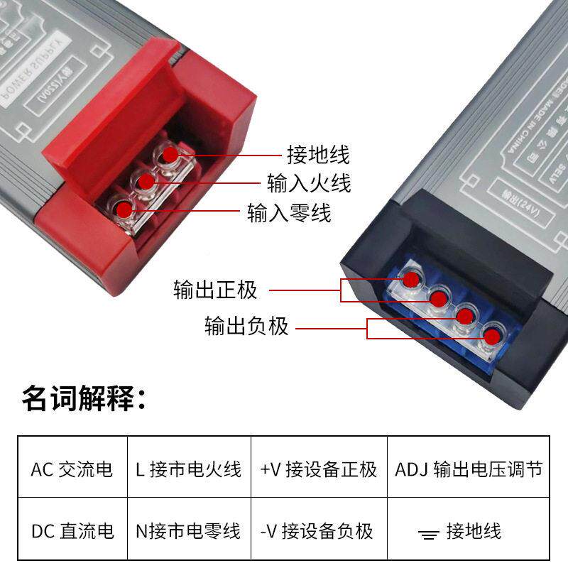 家直销线条关灯电灯箱监控变源压器电子设备半灌胶电恒压驱动厂le