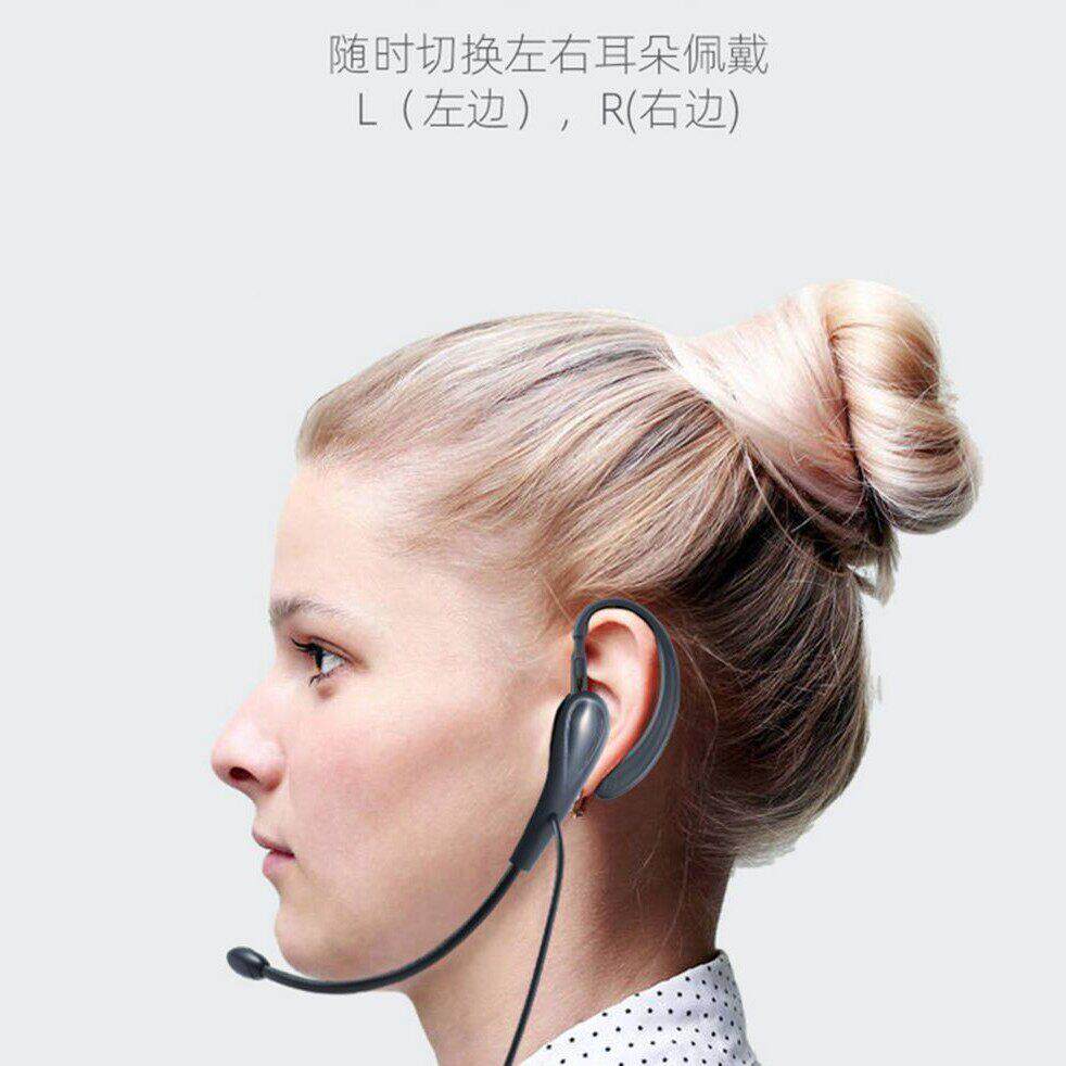 厂家直直销监听耳挂式电话20207180机手机笔记本话务员耳机行户外