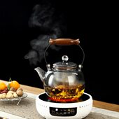 新款 多功能电陶炉家用煮茶炉围炉小型不挑壶烧水炉泡茶炉煮茶器
